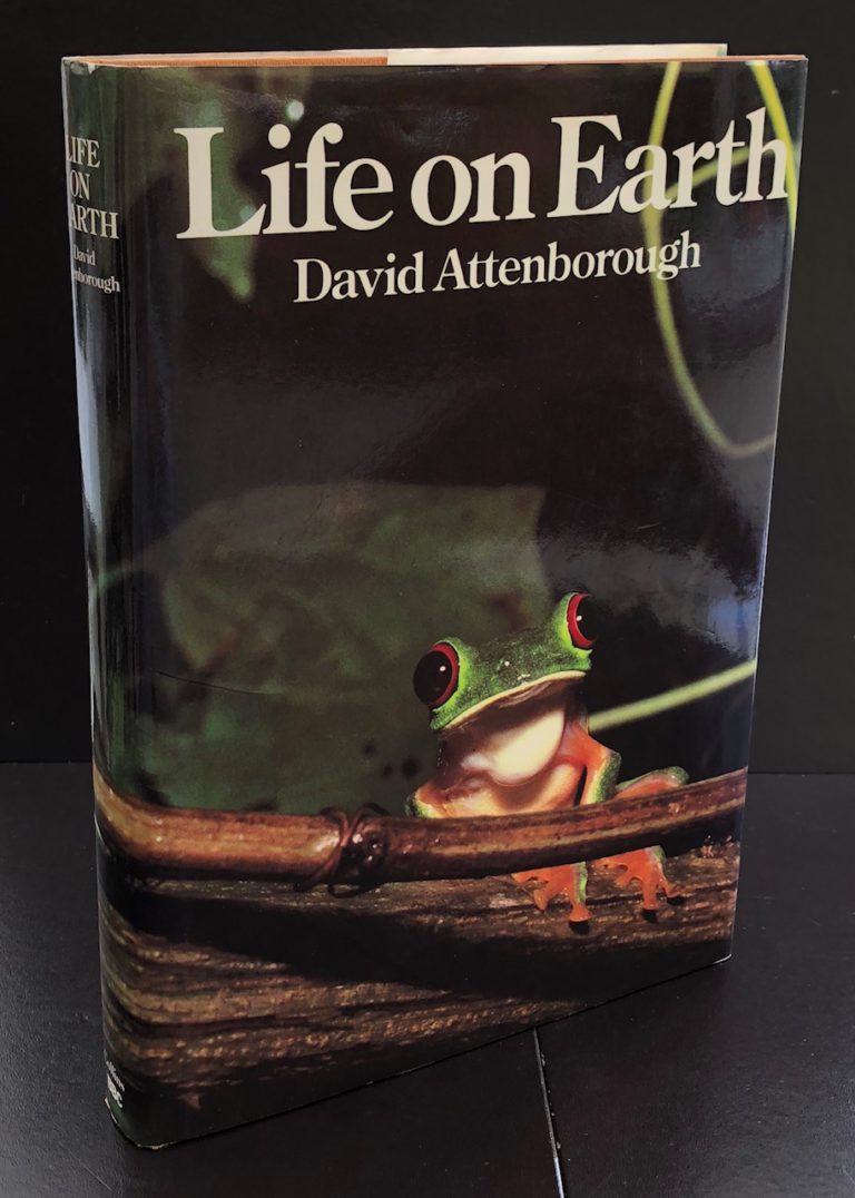 Attenborough David Life On Earth Signed By The Author